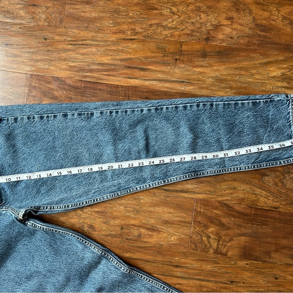 Zara Classic 90s Distressed Jeans Woman’s Size 6 - Picture 10 of 10